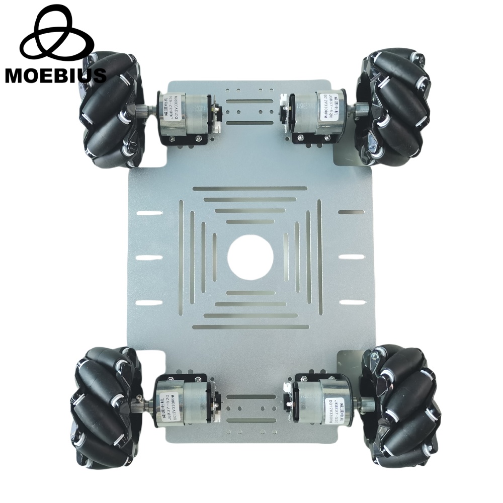 Arduino Kit - ชุดประกอบรถหุ่นยนต์ล้อเมคานัม 4WD รับน้ำหนักได้ 26 กก. รุ่น