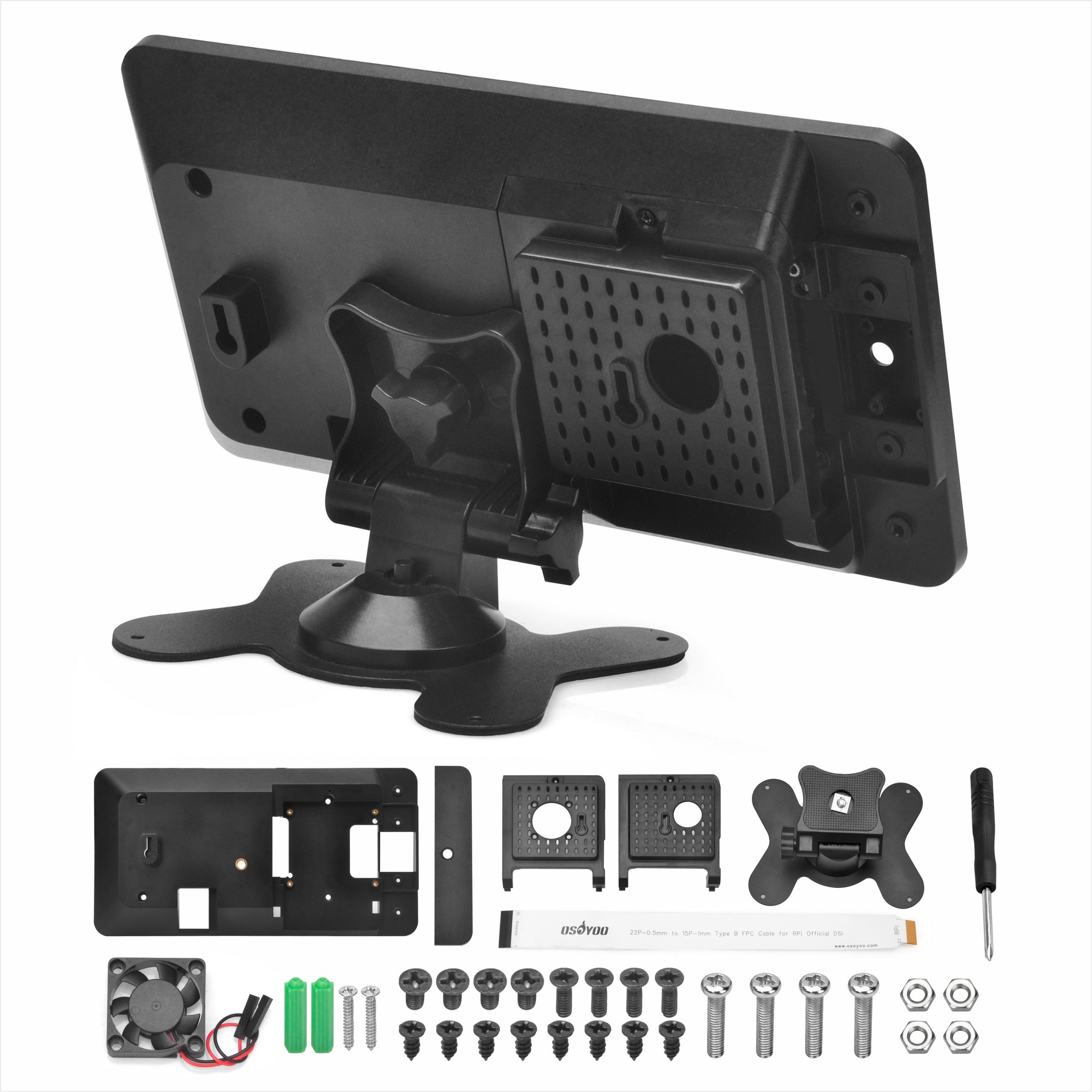 Pi 5 Case - เคส OSOYOO PiStudio สำหรับ Raspberry Pi