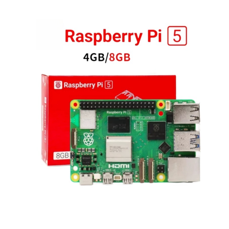 Raspberry Pi 5 - บอร์ดพัฒนา Raspberry Pi 5B 4G/8GB รุ่นใหม่