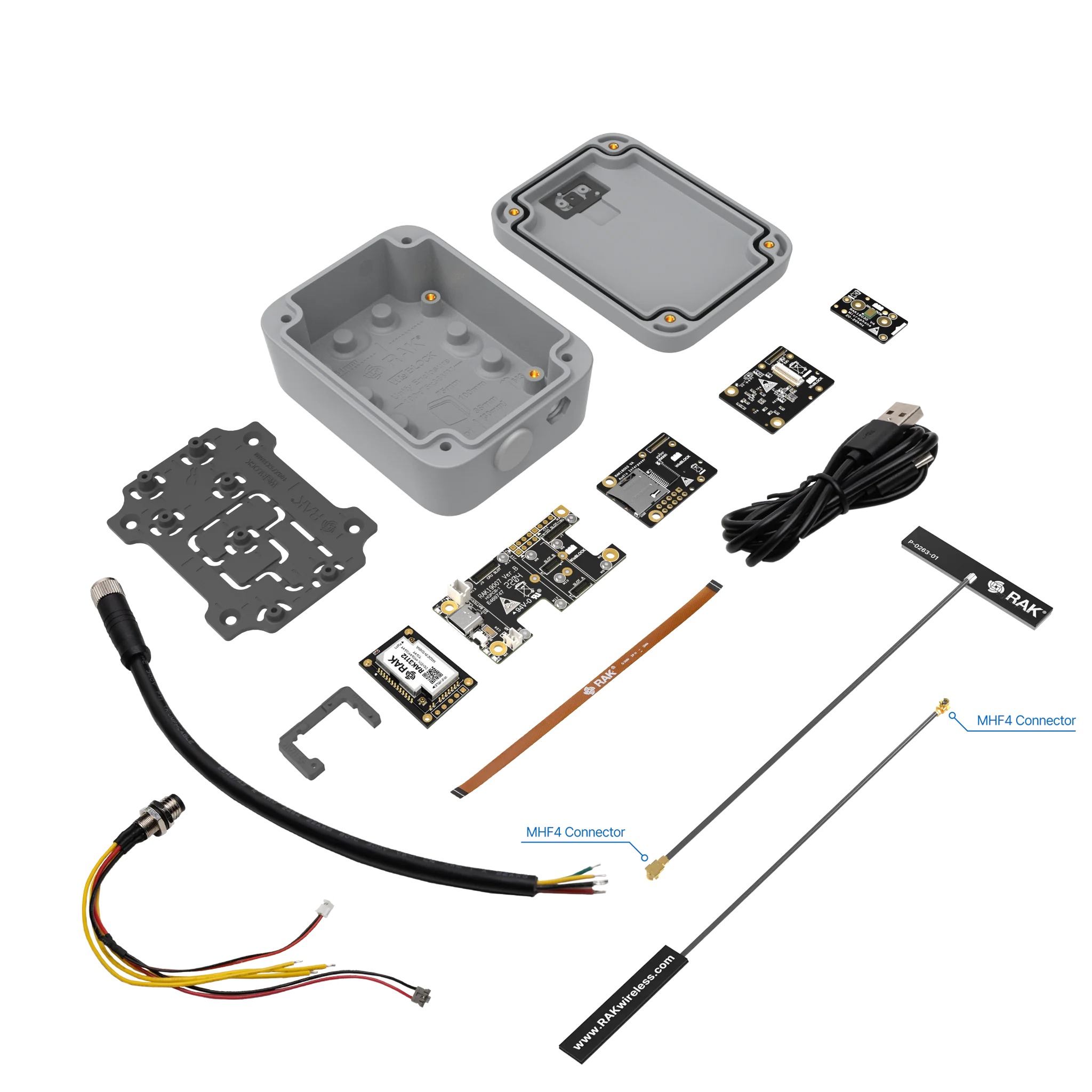Arduino Kit - ชุดเริ่มต้นไมโครโฟน WisBlock ชุดไมโครโฟนและ DSP สำหรับทดสอบแอปพลิเคชันเสียง WisBlock