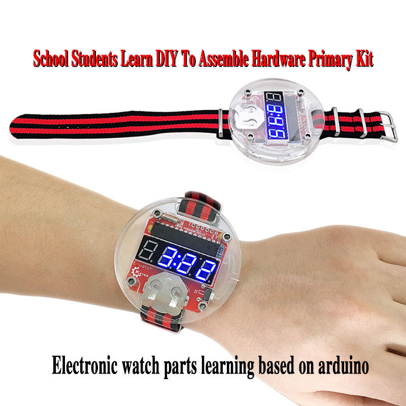 ชิปเดี่ยว LED ชุดนาฬิกา DIY Bi - Arduino Kit บทวิจารณ์และราคา