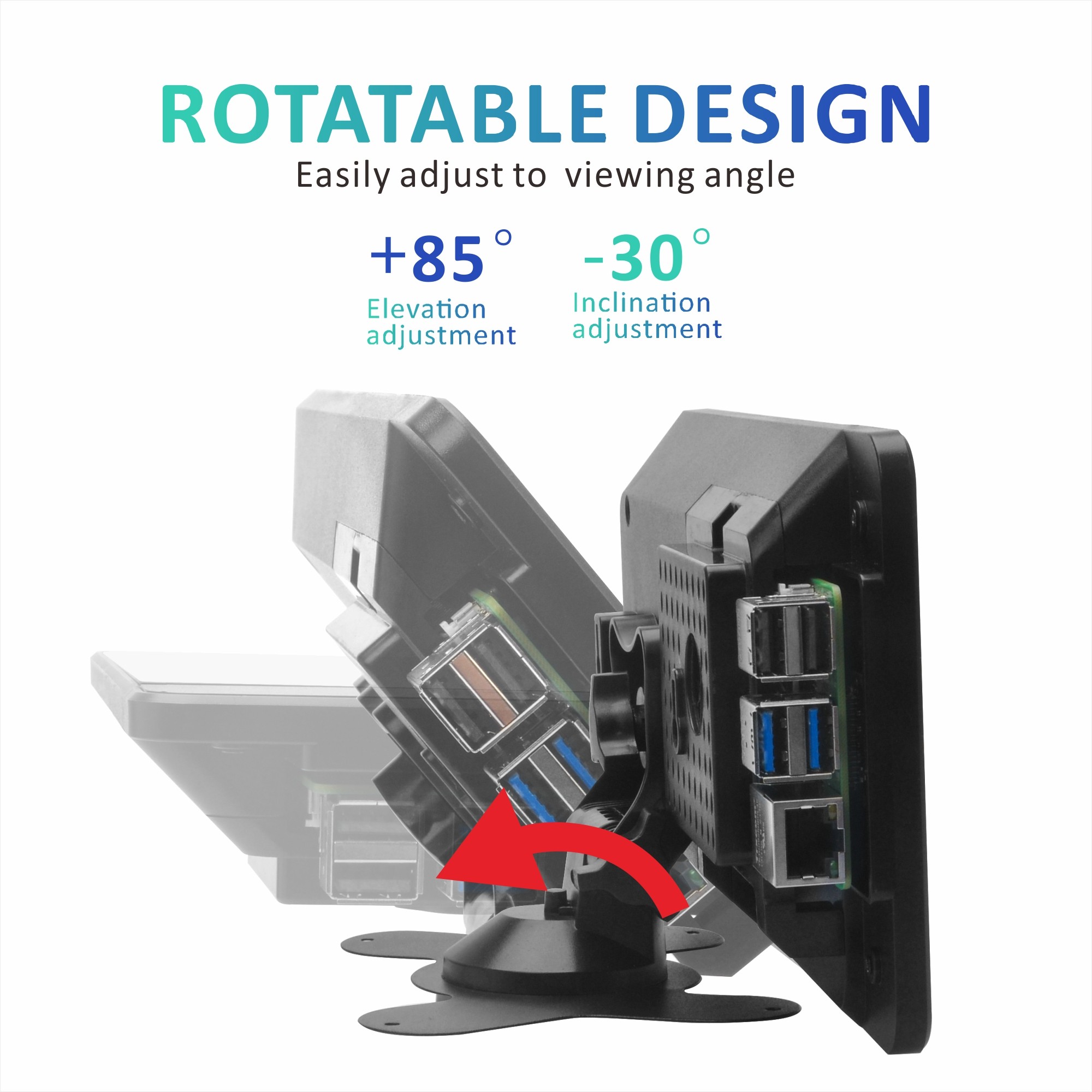 เคส OSOYOO PiStudio พร้อมหน้าจ - Pi 5 Case บทวิจารณ์และราคา