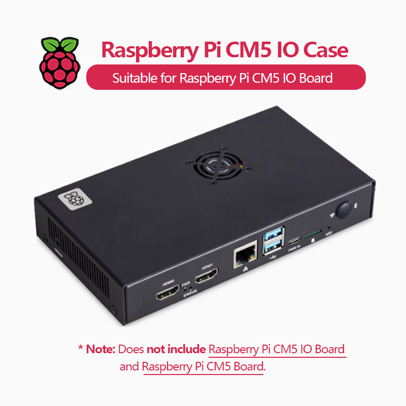 เคส IO อย่างเป็นทางการสำหรับ R - Pi 5 Case บทวิจารณ์และราคา