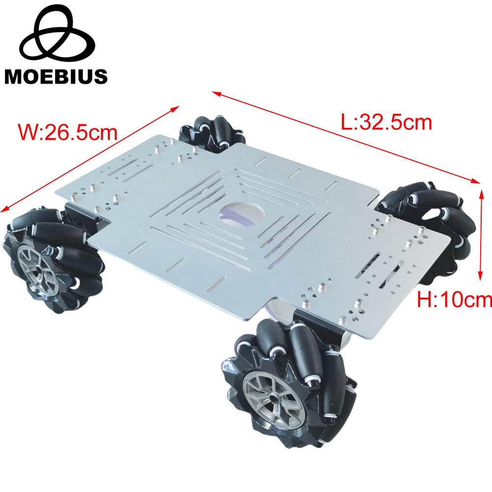 ชุดประกอบรถหุ่นยนต์ล้อเมคานัม  - Arduino Kit บทวิจารณ์และราคา