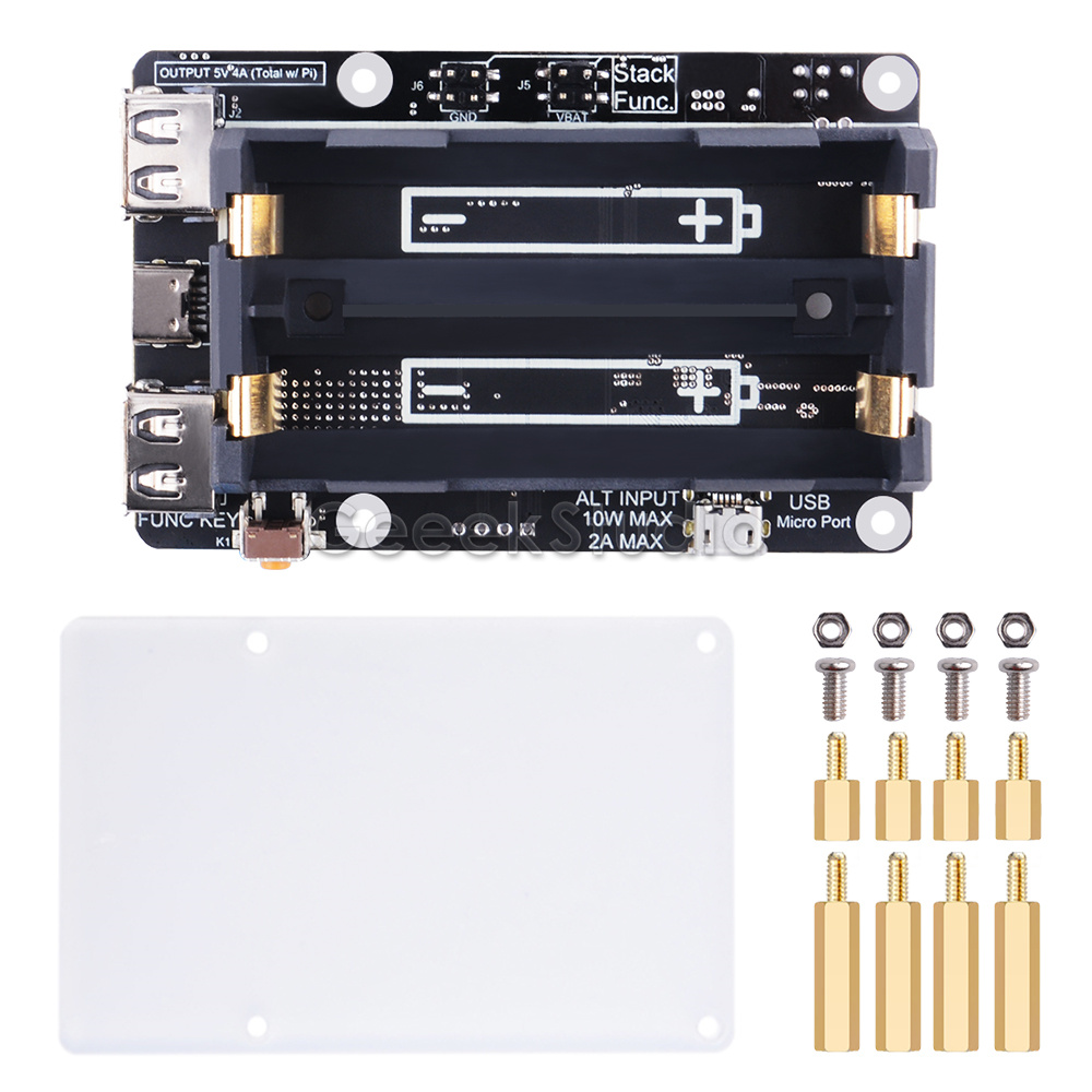 UPS พร้อมกับการปิดอัตโนมัติ RT - Pi Power Supply บทวิจารณ์และราคา