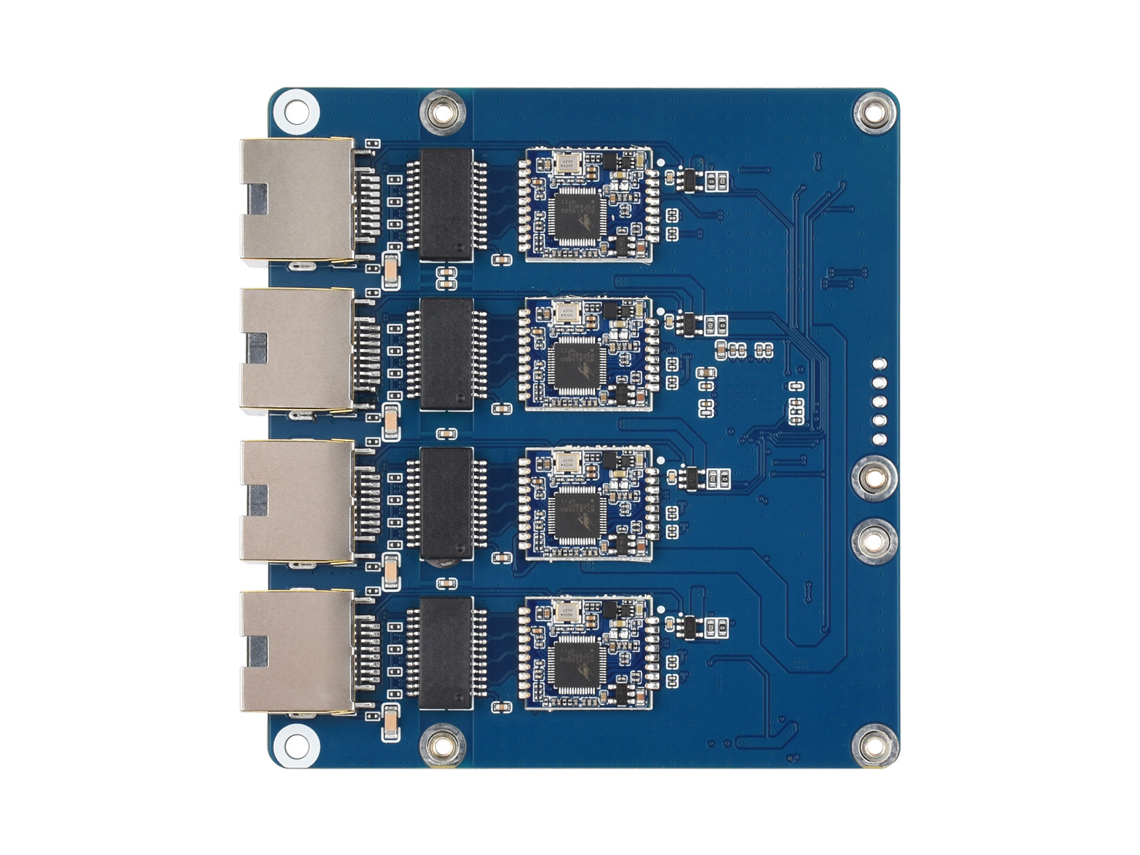 บอร์ด Waveshare PCIe เป็น 4 ช่ - Raspberry Pi 5 บทวิจารณ์และราคา