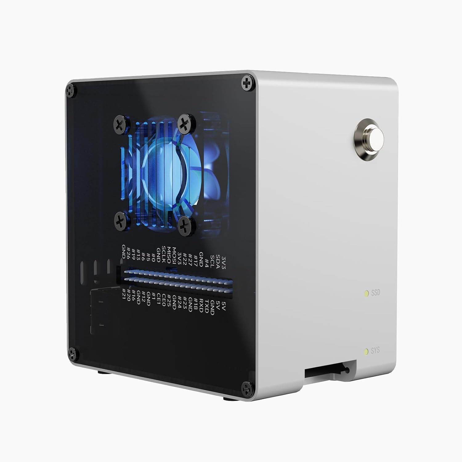 Pironman 5-Mini NVMe M.2 SSD P - Pi 5 Case บทวิจารณ์และราคา