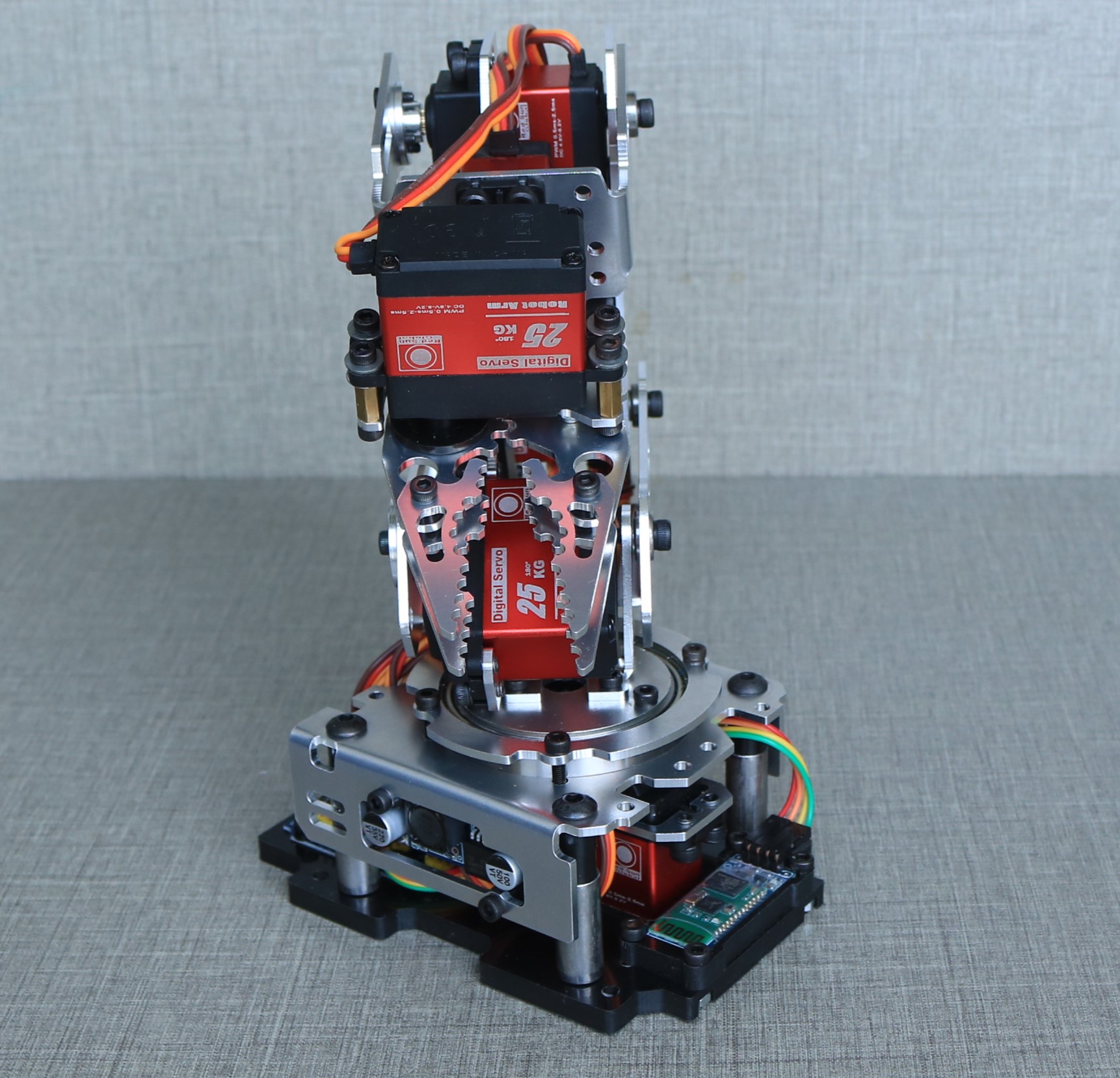 แขนหุ่นยนต์โลหะ 6 แกน ควบคุมผ่ - Arduino Kit บทวิจารณ์และราคา
