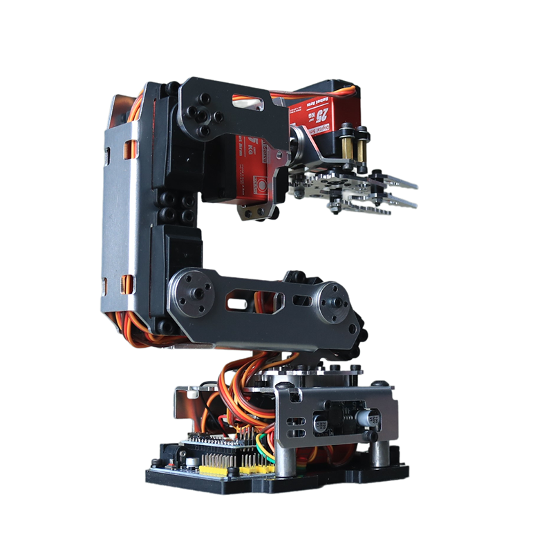 แขนหุ่นยนต์โลหะ 6 แกน ควบคุมผ่ - Arduino Kit บทวิจารณ์และราคา