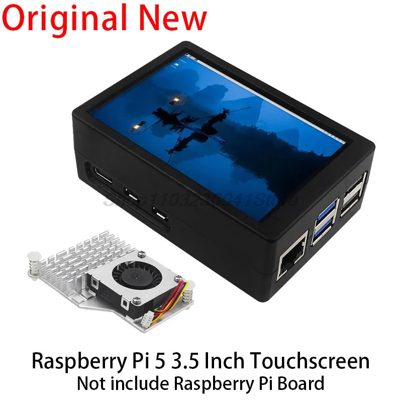 3.5 นิ้ว Raspberry Pi 5 หน้าจอ - Pi 5 Case บทวิจารณ์และราคา