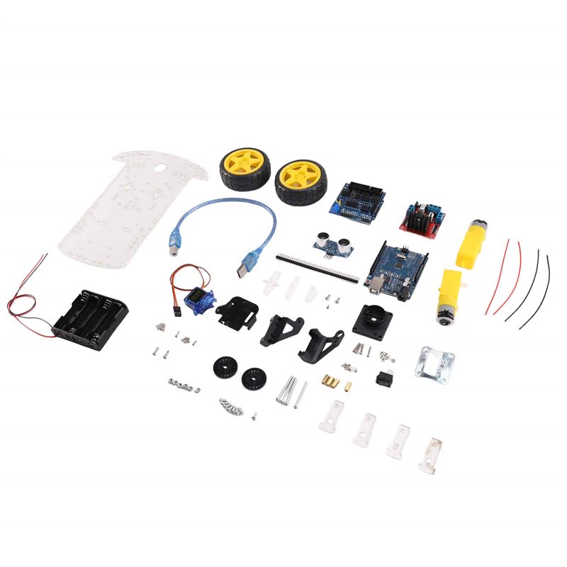 ชุดโครงรถหุ่นยนต์อัจฉริยะ ABXE - Arduino Kit บทวิจารณ์และราคา