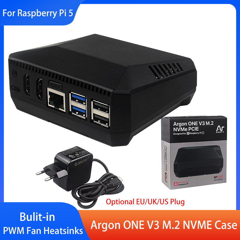 อาร์กอน วัน วี 3 เอ็ม.2 เอ็นวี - Pi 5 Case บทวิจารณ์และราคา