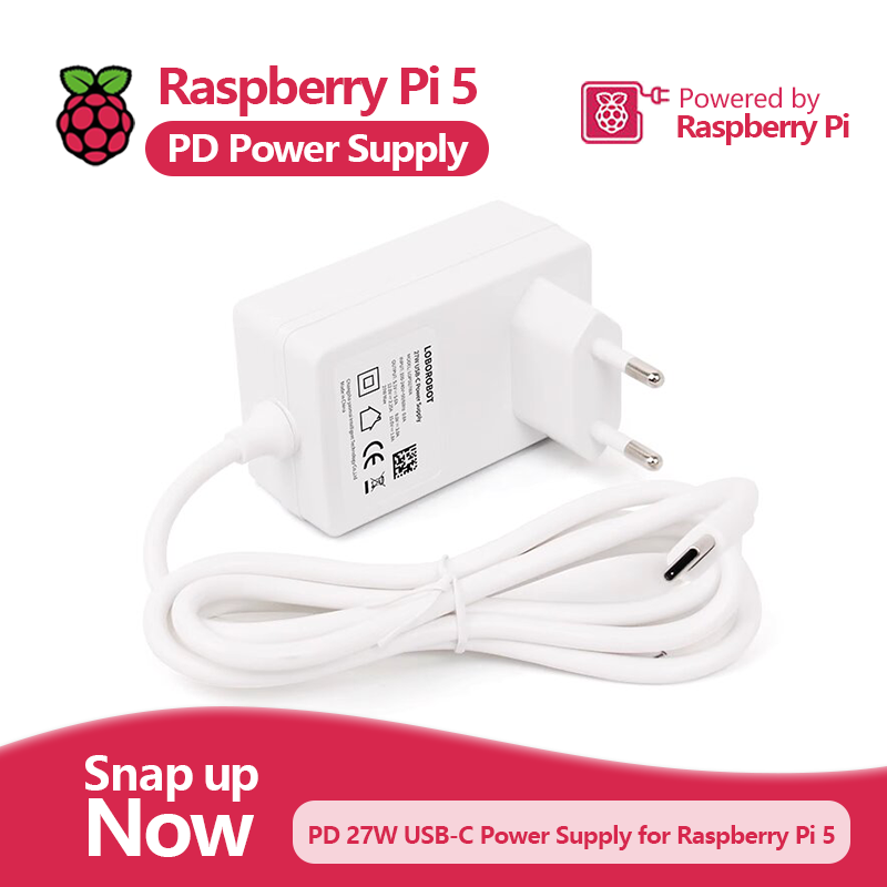 อะแดปเตอร์ไฟ Raspberry Pi 5 PD - Pi Power Supply บทวิจารณ์และราคา