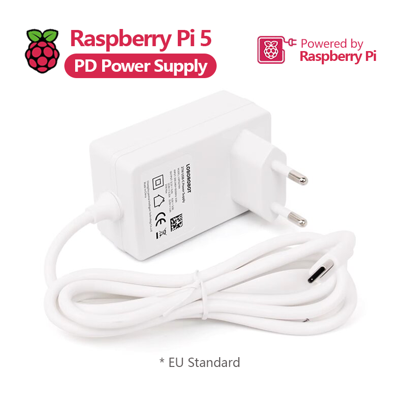 อะแดปเตอร์ไฟ Raspberry Pi 5 PD - Pi Power Supply บทวิจารณ์และราคา