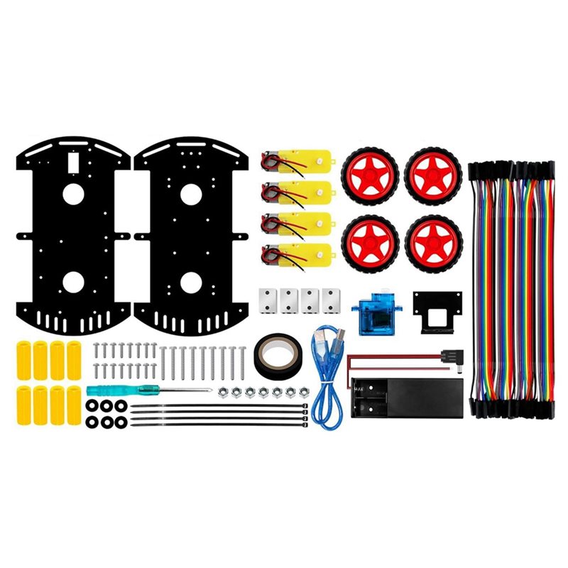 ชุดรถหุ่นยนต์อัจฉริยะ WOWFU-4W - Arduino Kit บทวิจารณ์และราคา