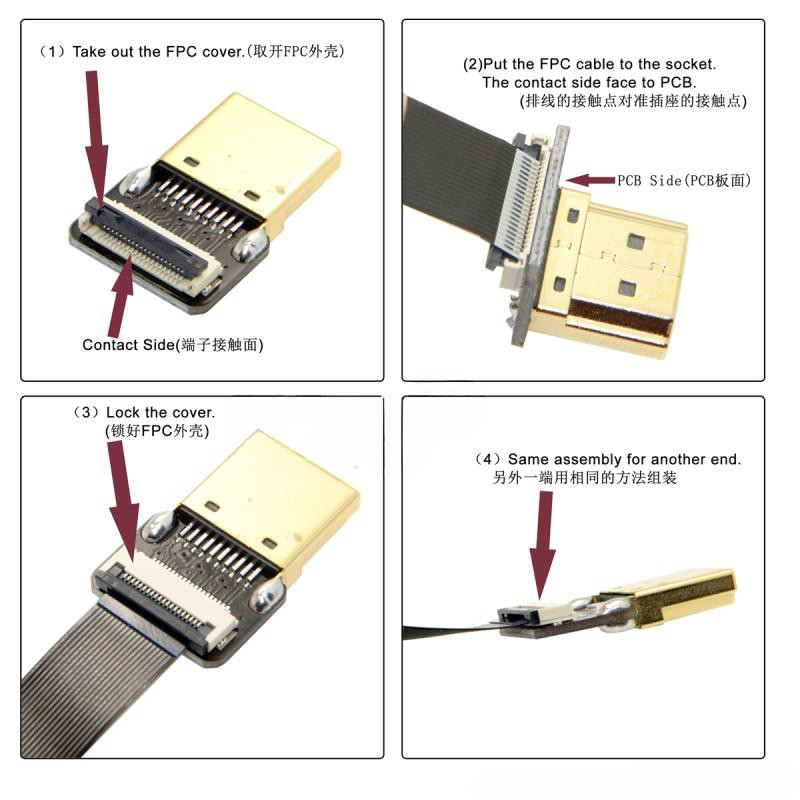 สายแบนแบบยืดหยุ่น Ribbon FPV H - Pi Camera Cable บทวิจารณ์และราคา