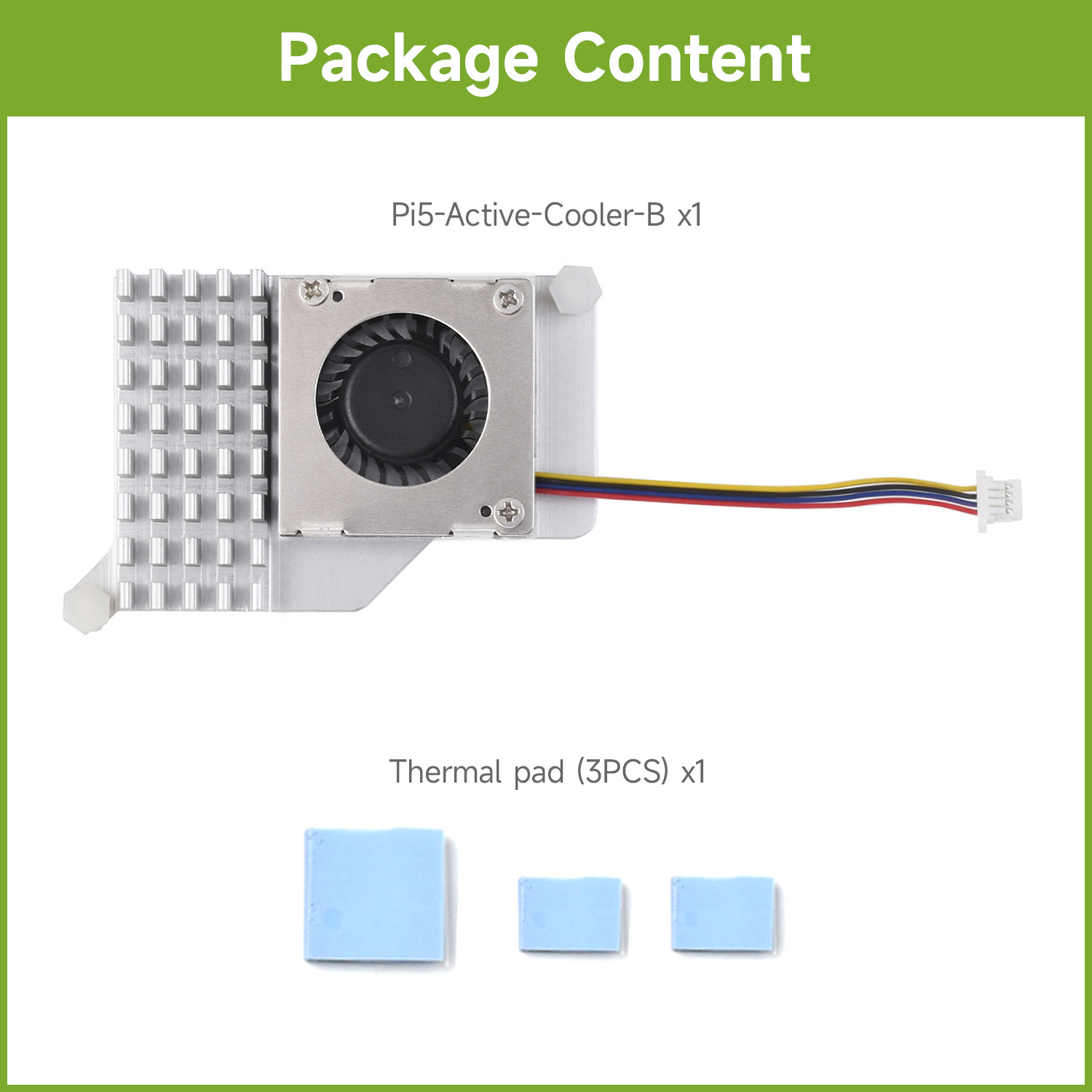 เวฟแชร์ แอคทีฟ คูลเลอร์(B) สำห - Raspberry Pi 5 บทวิจารณ์และราคา